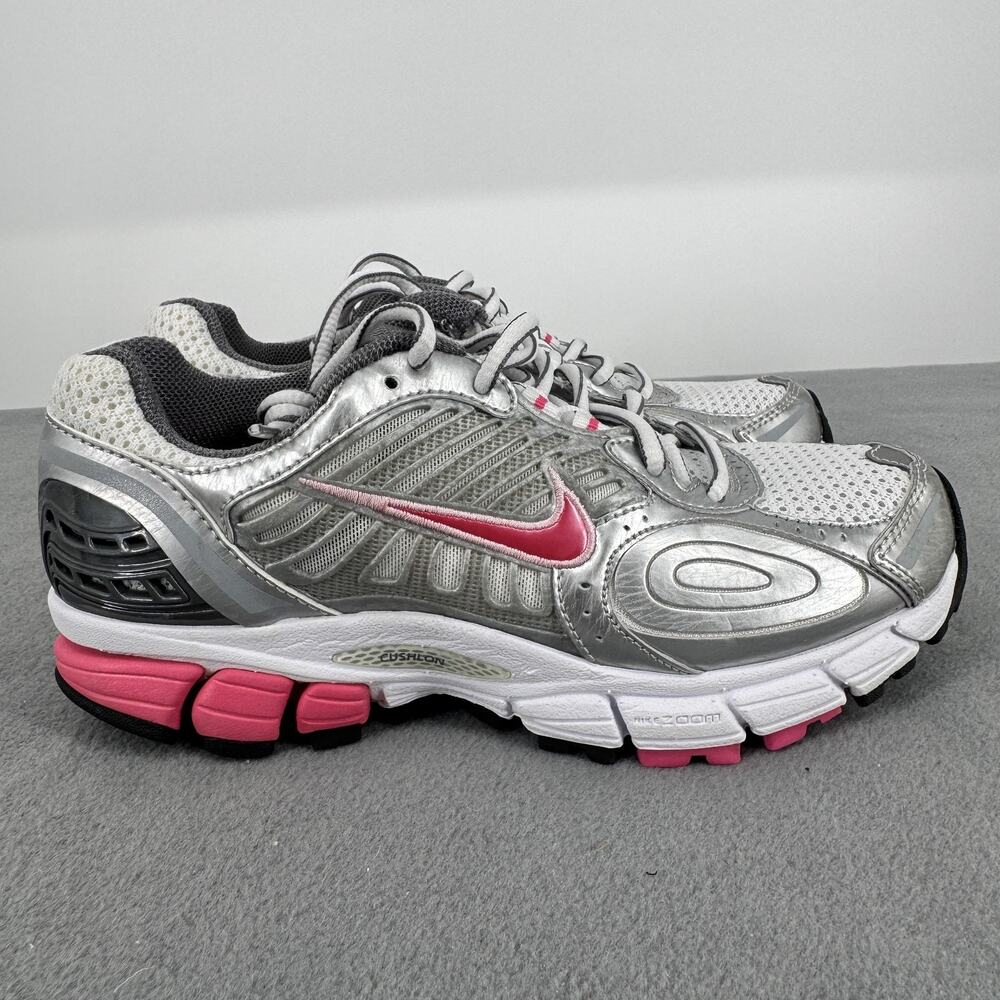 Nike Air Zoom Vomero 4 + Bowerman Womens 5 Silver Pink Running Shoes‎ 354484-161